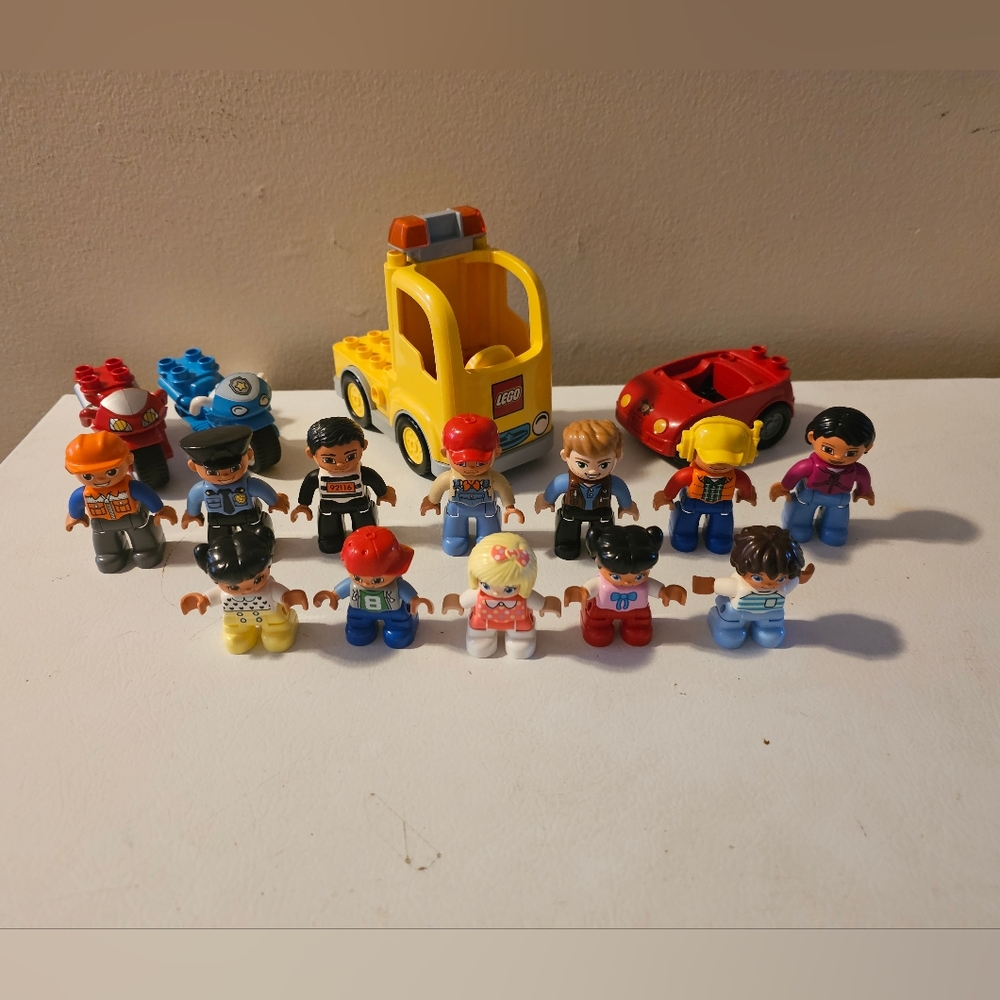 Lego Duplo Figures and vehicles